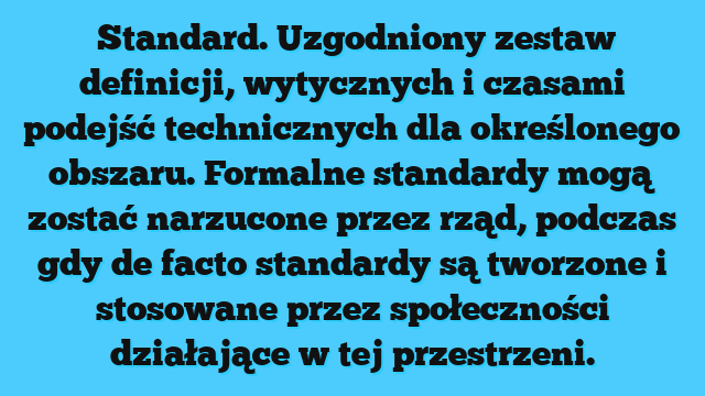 Standard